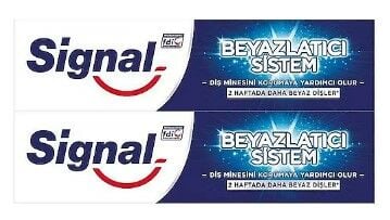 Signal Beyazlatıcı Sistem Diş Macunu 50ml + 50ml