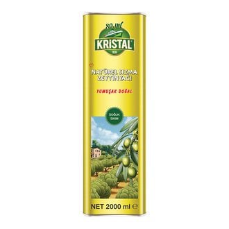 Kristal Natürel Sızma Zeytinyağı 2000ml tnk