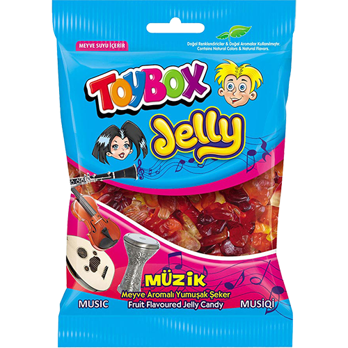 Toybox Jelly Müzik Jelibon 60gr