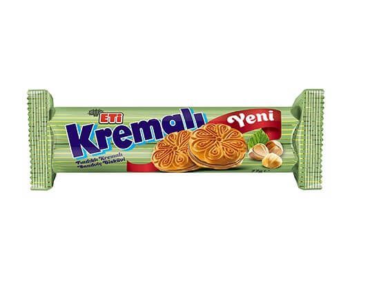 Eti Fındık Kremalı Sandviç Bisküvi 61gr