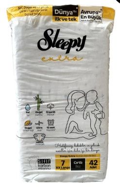 Sleepy Extra Çocuk Bezi 42'li 20-30kg (7 XXLarge)