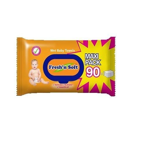 Fresh'n Soft Islak Bebek Havlusu 90'lı