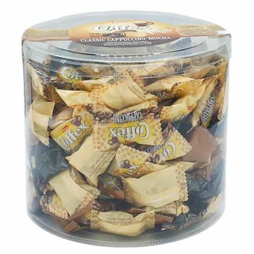 Elvan Coffex Mix Kahveli Dolgulu Sert Şeker 1000gr