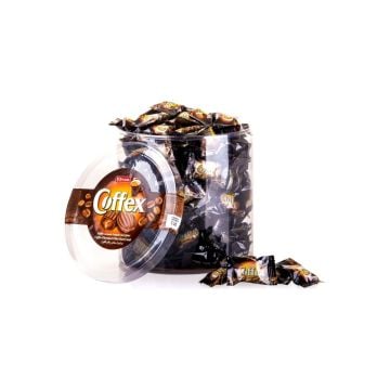 Elvan Coffex Kahveli Dolgulu Sert Şeker 1000gr