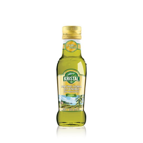 Kristal Natürel Sızma Zeytinyağı 250ml cam