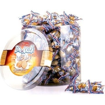 Elvan Dr Milk Karamel Dolgulu Tereyağlı Bol Sütlü Bonbon 1000gr