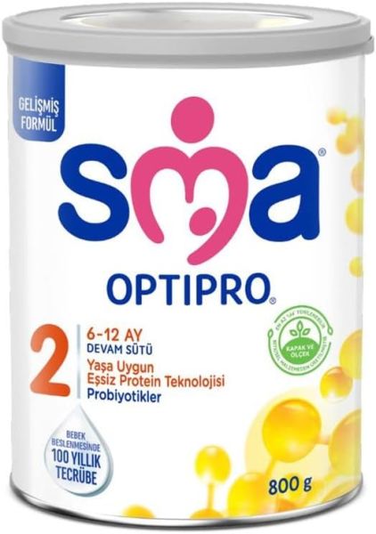 Sma Optipro 2 Bebek Sütü 6-12 Ay 800gr