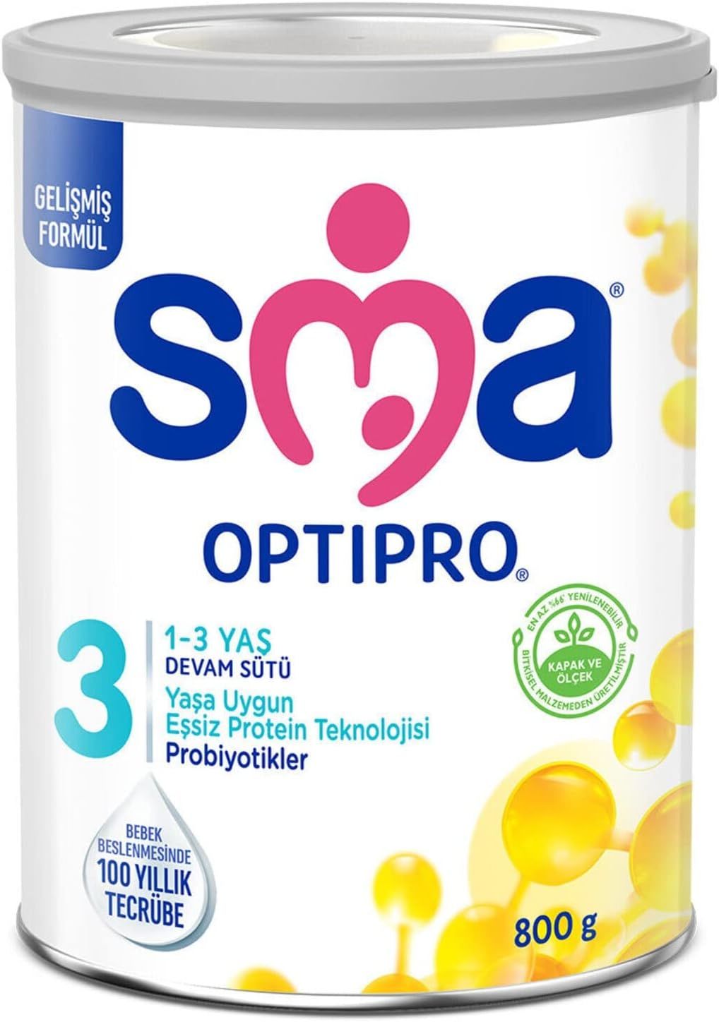 Sma Optipro 3 Bebek Sütü 1-3 Yaş 800gr