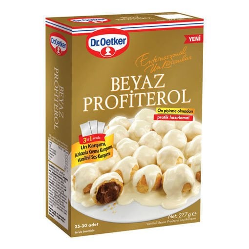 Dr. Oetker Beyaz Profiterol  277gr