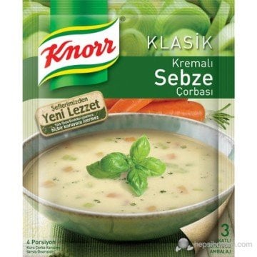 Knorr Kremalı Sebze Çorbası 4 kişilik