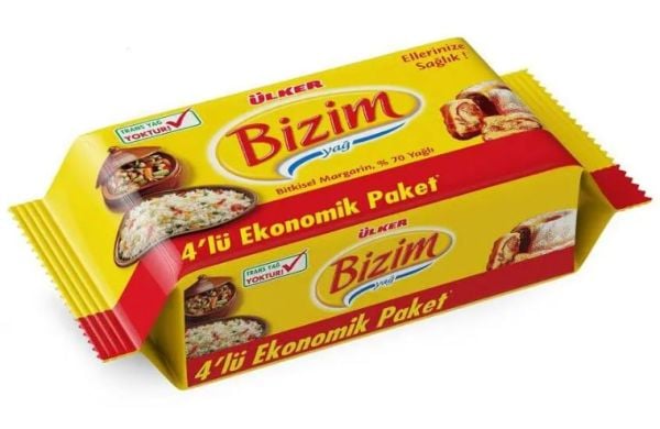 Ülker Bizim Margarin 4x250gr