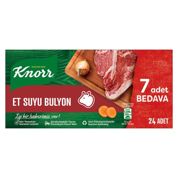 Knorr Et Suyu Bulyon 24lü