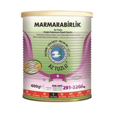 Marmarabirlik Az Tuzlu Zeytin S 400gr