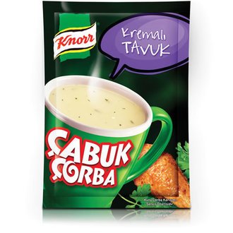 Knorr Çabuk Çorba Kremalı Tavuk Çorbası 18gr