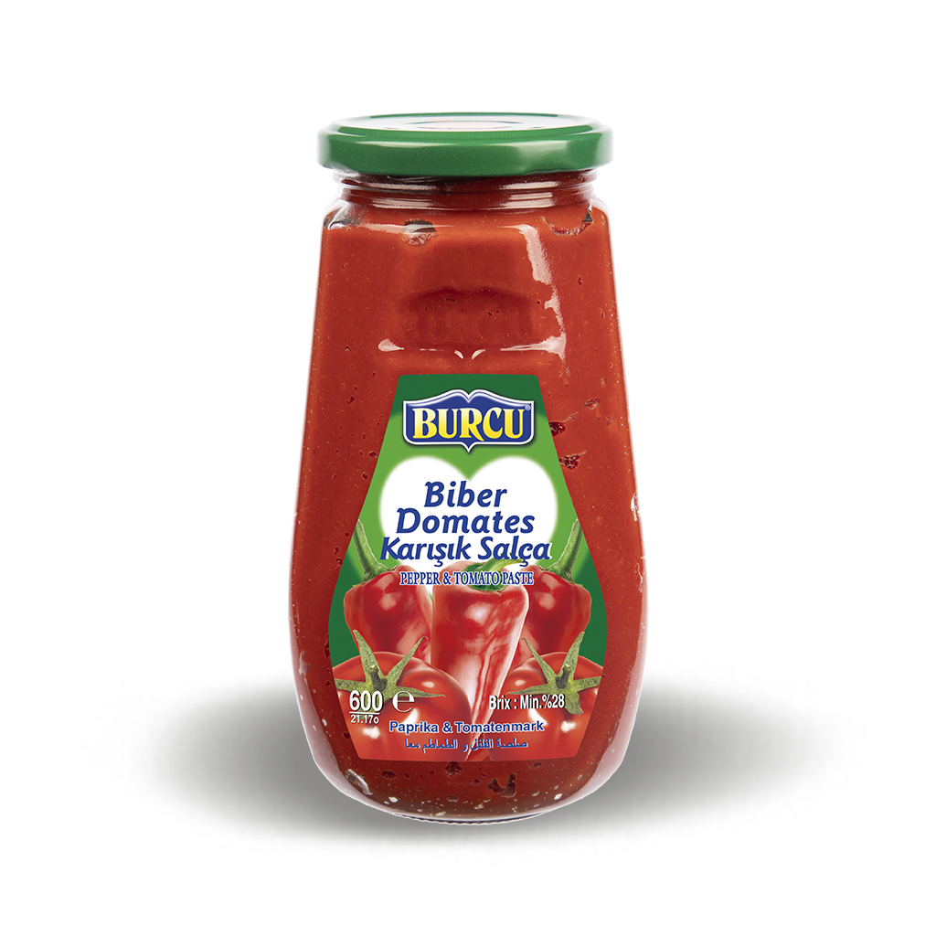 Burcu Domates Salçası 600gr cam