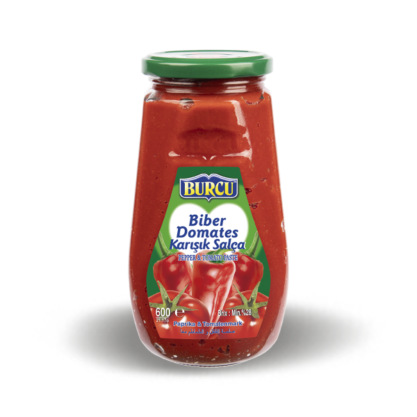 Burcu Domates Salçası 600gr cam