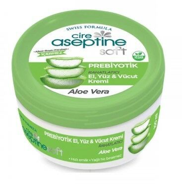 Cire Aseptine Rahatlatıcı El, Yüz & Vücut Kremi Aloe Vera 300ml