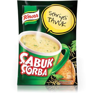 Knorr Çabuk Çorba Şehriyeli Tavuk Çorbası 17gr