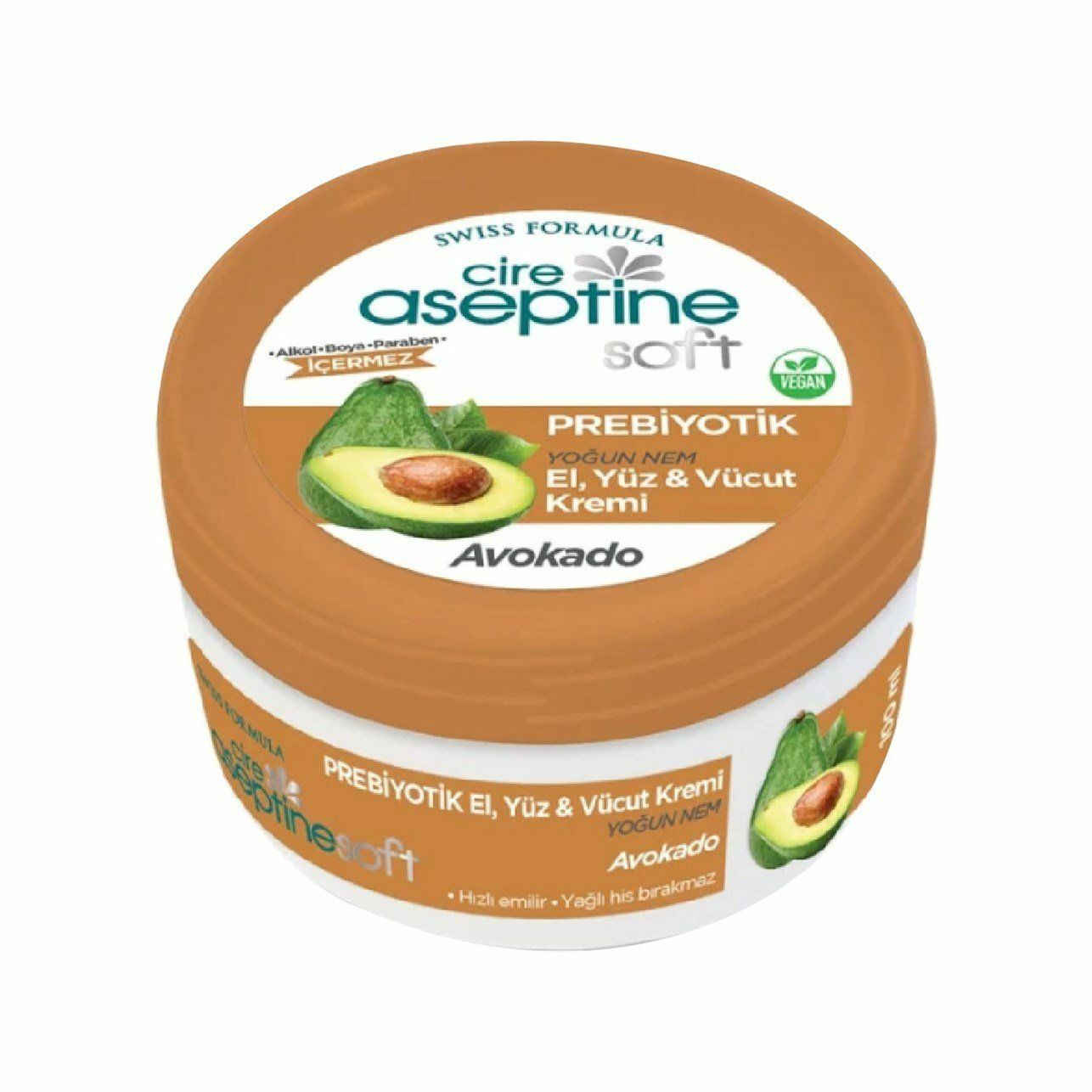 Cire Aseptine Yoğun Nem El, Yüz & Vücut Kremi Avokado 300ml