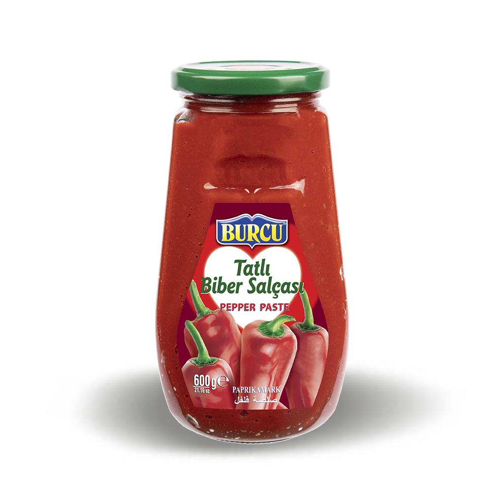 Burcu Acı Biber Salçası 600gr cam