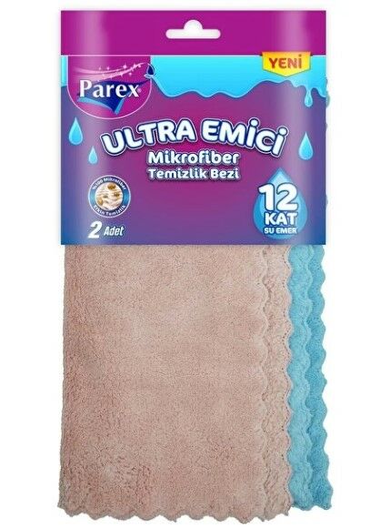 Parex Ultra Emici  Mikrofiber Temizlik Bezi 2'li