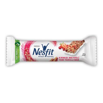 Nestle Nesfit Kırmızı Meyveli Tam Tahıllı Bar 23,5gr