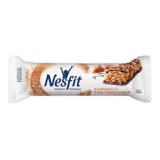 Nestle Nesfit Karamelli Tam Tahıllı Bar 23,5gr