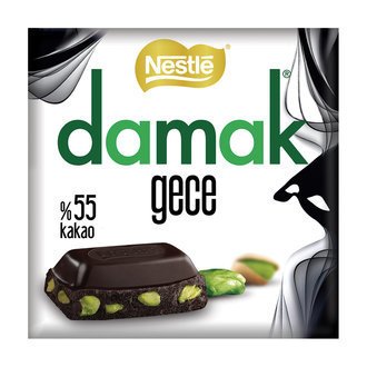 Nestle Damak Gece Kare Çikolata 60gr
