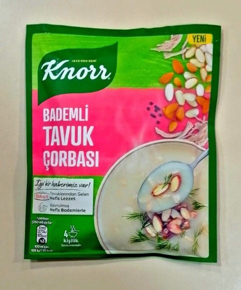 Knorr Bademli Tavuk 4 Kişilik
