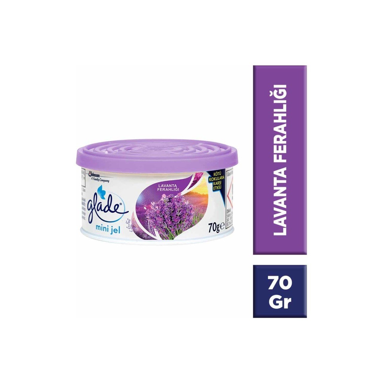 Glade Mini Jel Lavanta Ferahlığı 70ml