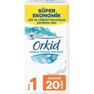 Orkid Ekstra Hassas Koruma Süper Ekonomik Normal 20li