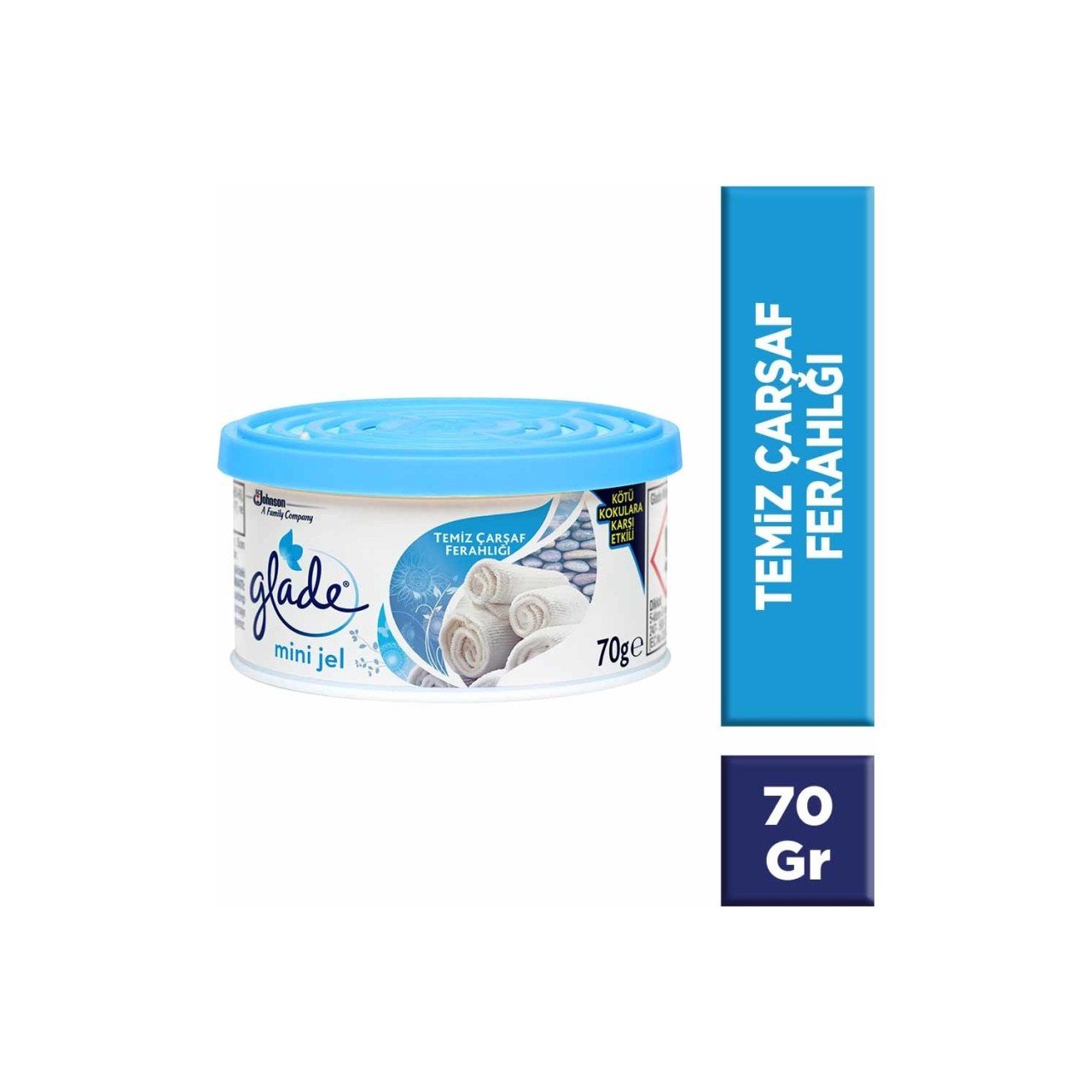 Glade Mini Jel Temiz Çarşaf Ferahlığı 70ml
