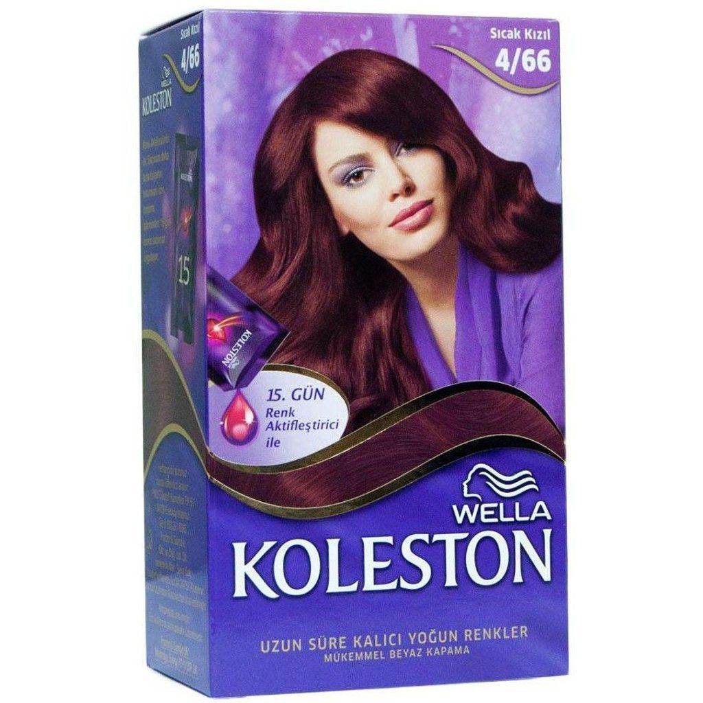 Koleston Krem Boya Sıcak Kızıl Set Saç Boyası