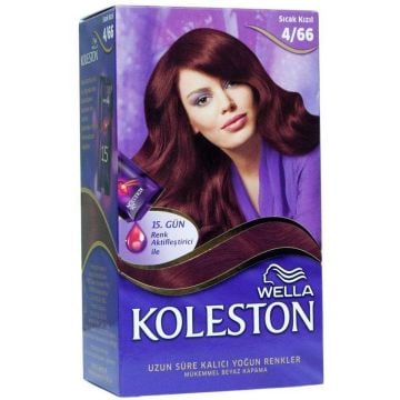 Koleston Krem Boya Sıcak Kızıl Set Saç Boyası