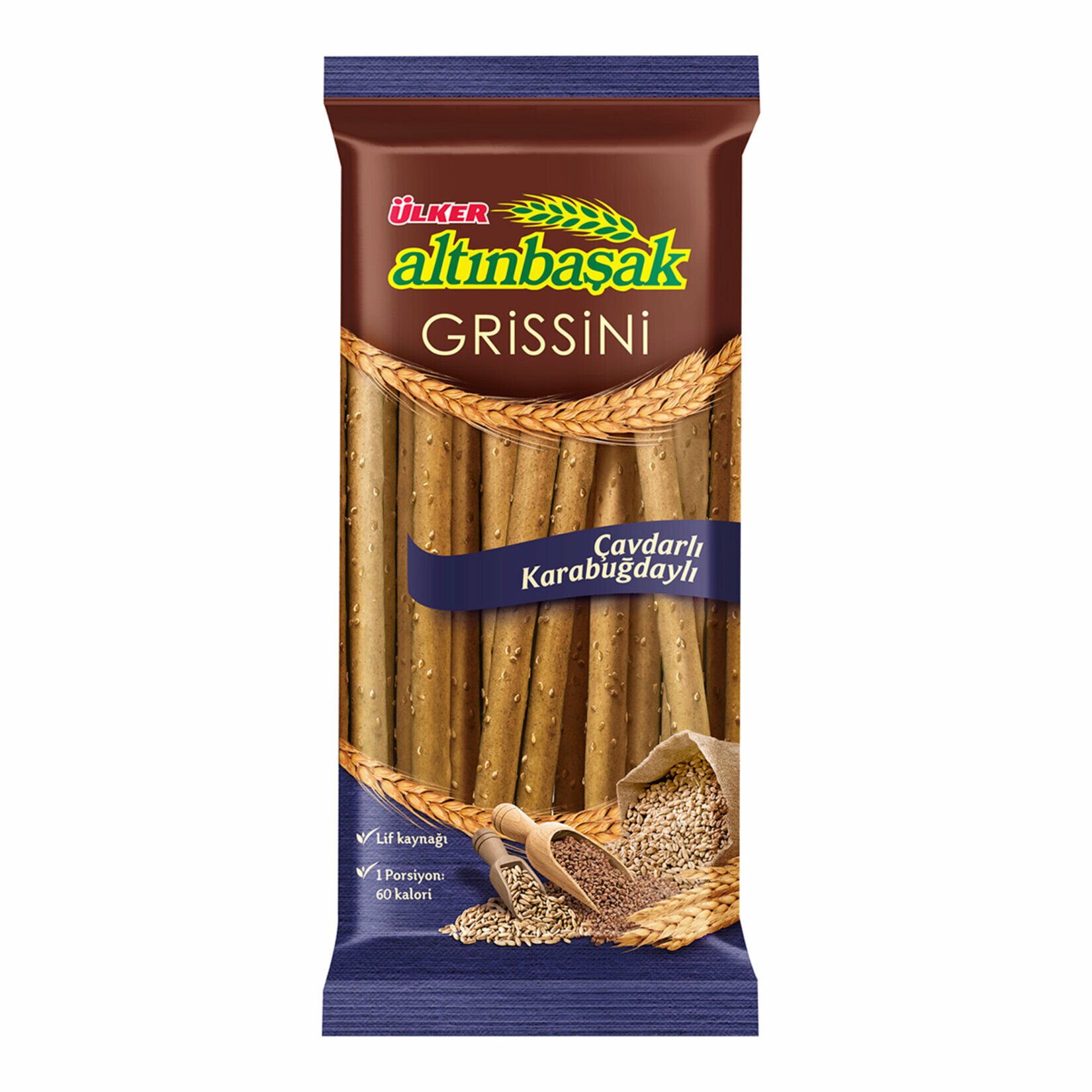 Ülker Altınbaşak Grissini Çavdarlı Karabuğdaylı 125gr