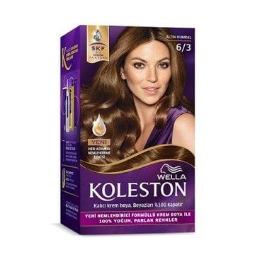 Koleston Krem Boya Altın Kumral Set Saç Boyası