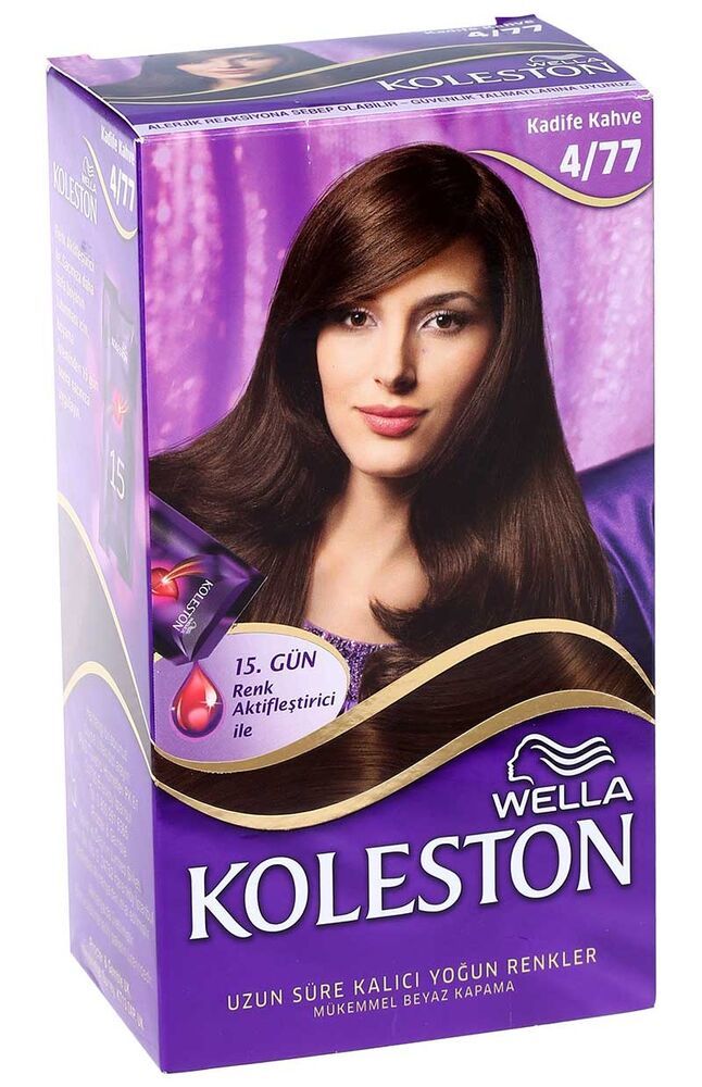 Koleston Krem Boya Kadife Kahve Set Saç Boyası 4/77