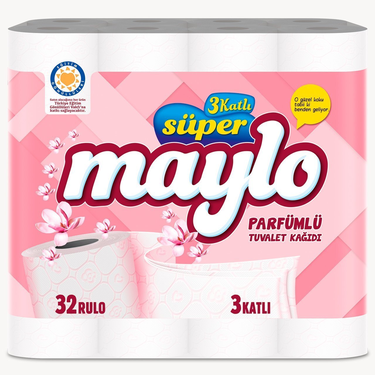 Maylo Tuvalet Kağıdı Parfümlü 3 Katlı 32li