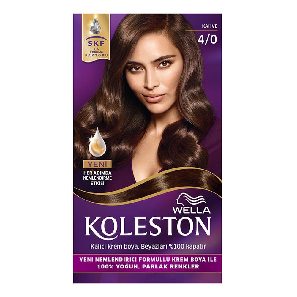 Koleston Krem Boya Kahve Set Saç Boyası 4/0