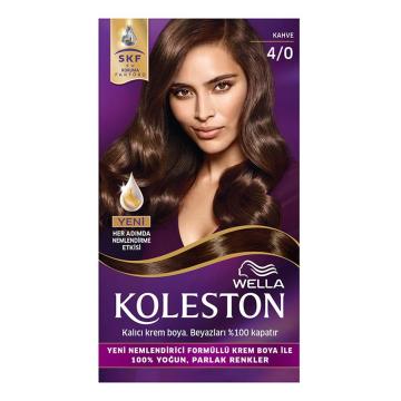 Koleston Krem Boya Kahve Set Saç Boyası 4/0