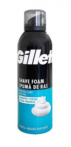 Gillette Tıraş Köpüğü Hassas Cilt 200ml