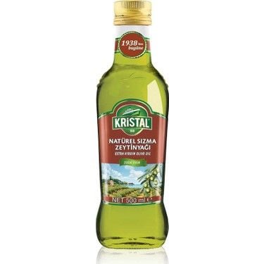 Kristal Natürel Sızma Zeytinyağı 500ml Cam