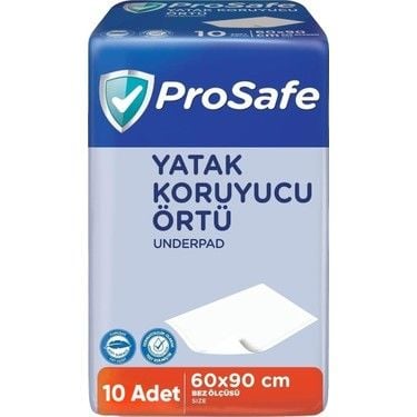 ProSafe Yatak Koruyucu Örtü 60x90 cm 10 Adet