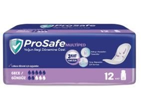 Prosafe Multiped Gece Gündüz Ped 12 adet