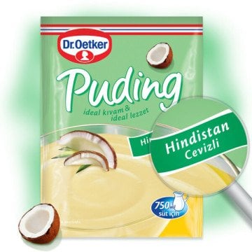 Dr. Oetker Puding Hindistan Cevizli 128gr