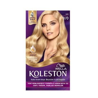 Koleston Krem Boya Sarı Set Saç Boyası 9/0