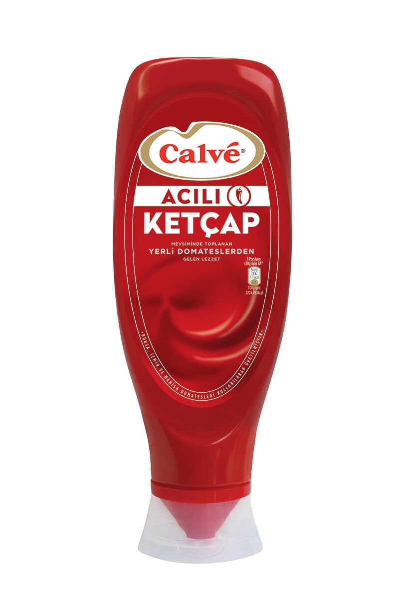 Calve Ketçap 600gr acılı