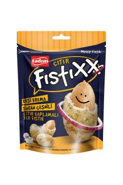 Tadım Fıstıxx Ekşi Krema Soğan Çeşnili Çıtır Kaplamalı Yer Fıstık 140gr