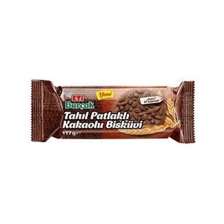Eti Burçak Tahıl Patlaklı Kakaolu Bisküvi 117gr