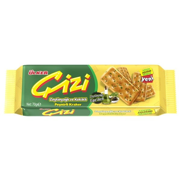 Ülker Çizi Zeytinyağlı ve Kekikli 70gr